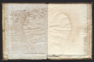 Copy of letter by Schliemann, Heinrich to unknown receiver, 1850