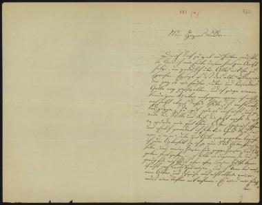 Letter sent by Petrowsky, Doris to Schliemann, Heinrich, 1881