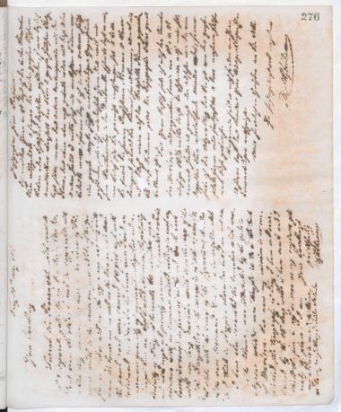 Copy of letter by Schliemann, Heinrich to Curtius, Ernst W. 1873