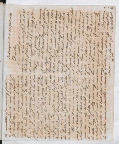 Copy of letter by Schliemann, Heinrich to Preston, John T. L. 1869