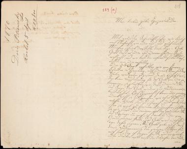 Letter sent by Petrowsky, Doris and Petrowsky, Hans to Schliemann, Heinrich, 1870