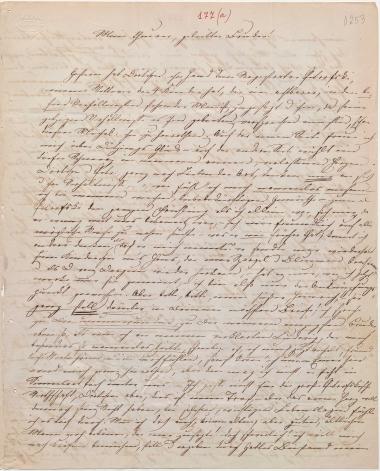 Letter sent by Schliemann, Elise to Schliemann, Heinrich, 1860