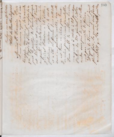 Copy of letter by Schliemann, Heinrich to Beaurain, Polynice, 1870