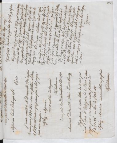 Copy of letter by Schliemann, Heinrich to Erlanger, Émile & Cie. 1890