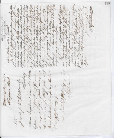 Copy of letter by Schliemann, Heinrich to unknown receiver, 1881