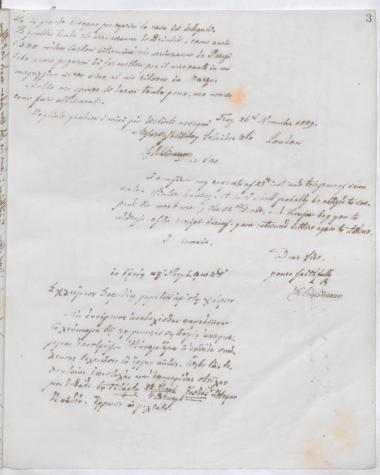 Copy of letter by Schliemann, Heinrich to Schröder, Henry J. & Co. 1889
