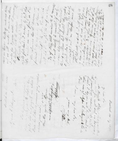 Copy of letter by Schliemann, Heinrich to unknown receiver, 1875
