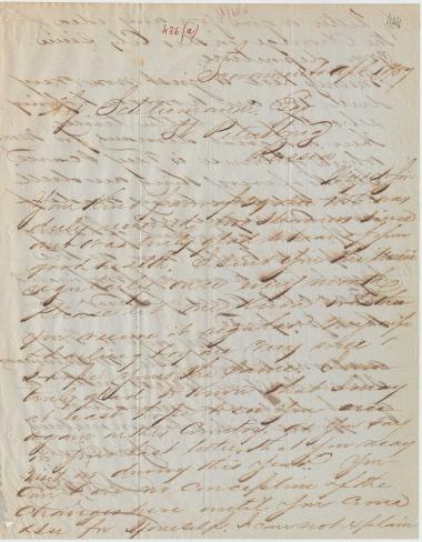 Letter sent by Grim, A. K. to Schliemann, Heinrich, 1857