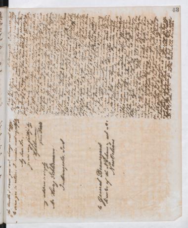 Copy of letter by Schliemann, Heinrich to Kühse, Wilhelmine  1869
