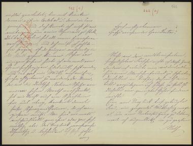 Letter sent by Schultz, Clara to Schliemann, Heinrich, 1882