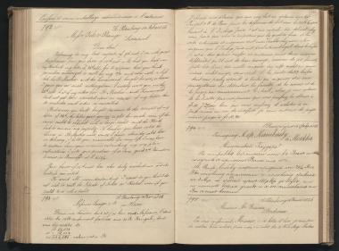 Copy of letter by Schliemann, Heinrich to Fournier, Maurice, 1856