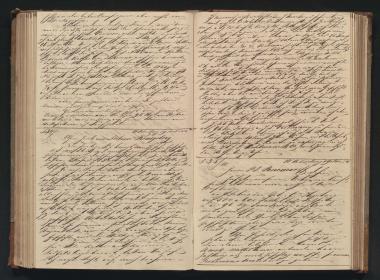 Copy of letter by Schliemann, Heinrich to Adelson, Jacob, 1854