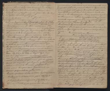 Copy of letter by Schliemann, Heinrich to Schröder Bros. & Co. 1853