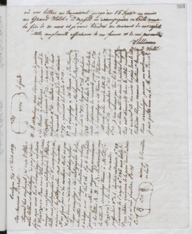 Copy of letter by Schliemann, Heinrich to Perrot, Georges, 1889