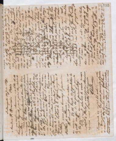 Copy of letter by Schliemann, Heinrich to Beaurain, Polynice, 1869