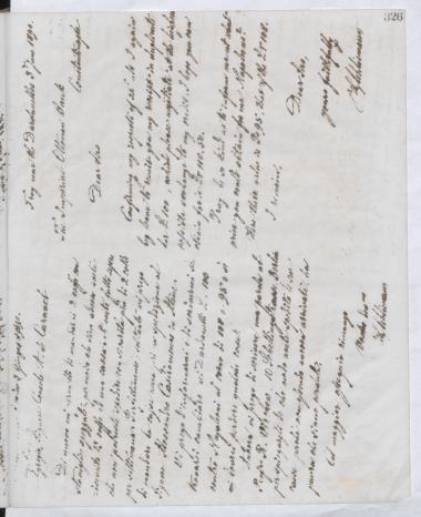 Copy of letter by Schliemann, Heinrich to Caravel, A. de, 1890