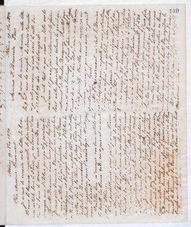 Copy of letter by Schliemann, Heinrich to Lenormant, François  1874