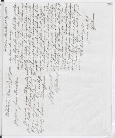 Copy of letter by Schliemann, Heinrich to Raschkow, N. Jr. 1884
