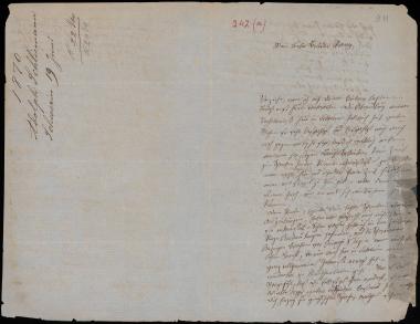 Letter sent by Schliemann, Adolph to Schliemann, Heinrich, 1870