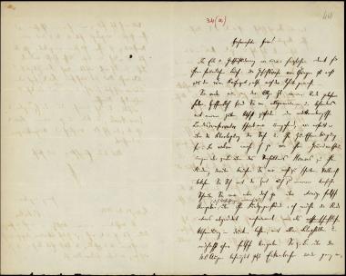 Letter sent by Keller, Otto to Schliemann, Heinrich, 1874