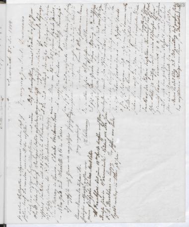 Copy of letter by Schliemann, Heinrich to Sonnemann, Leopold, 1884