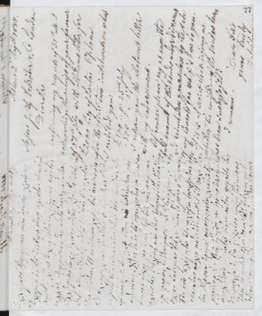 Copy of letter by Schliemann, Heinrich to Σλήμαν, Αγαμέμνων, 1888