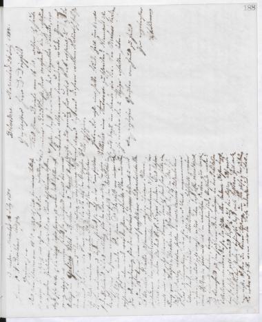 Copy of letter by Schliemann, Heinrich to Brockhaus, Friedrich Arnold, 1884