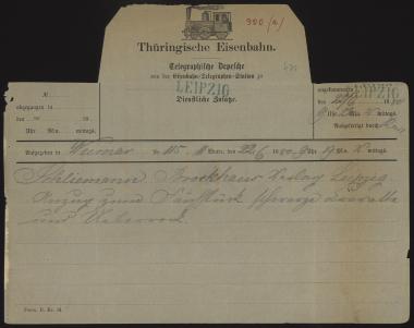 Letter sent by Rohlfs, Gerhard to Schliemann, Heinrich, 1880