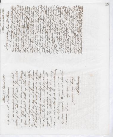 Copy of letter by Schliemann, Heinrich to Tuckerman, Charles K. 1881