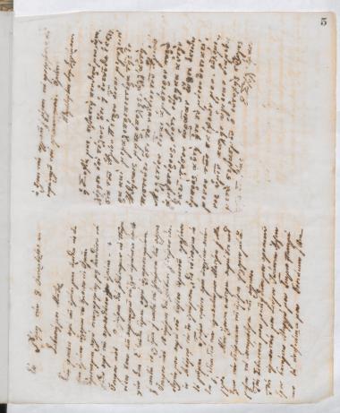 Copy of letter by Schliemann, Heinrich to Καστρωμένου, Βικτωρία, 1869