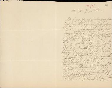 Letter sent by Petrowsky, Doris to Schliemann, Heinrich, 1887