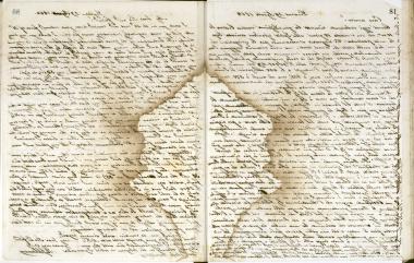 Copy of letter by Schliemann, Heinrich to Bassi, Giulio, 1864