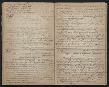 Copy of letter by Schliemann, Heinrich to Malyutin, Mikhail Semyonovich, 1853