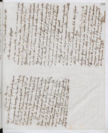 Copy of letter by Schliemann, Heinrich to Zoegger, Aloyse, 1890