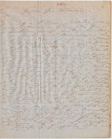 Letter sent by Kruse, Ferdinand to Schliemann, Heinrich, 1862