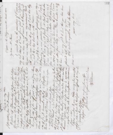 Copy of letter by Schliemann, Heinrich to Brockhaus, Eduard, 1884