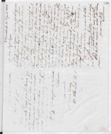 Copy of letter by Schliemann, Heinrich to Sayce, Archibald Henry, 1884