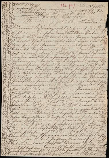 Letter sent by Kühse, Wilhelmine  to Schliemann, Heinrich, 1870