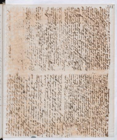 Copy of letter by Schliemann, Heinrich to Drisler, W. 1869