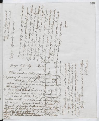 Copy of letter by Schliemann, Heinrich to Beaurain, Polynice and Boucher, Charles, 1889