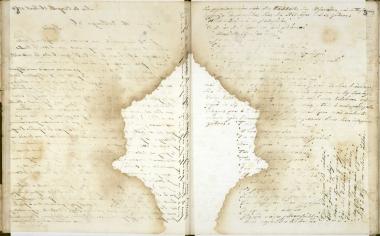 Copy of letter by Schliemann, Heinrich to unknown receiver, 1864