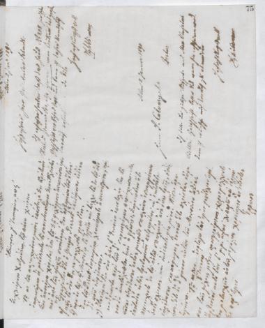 Copy of letter by Schliemann, Heinrich to Χατζηδάκις, Ιωσήφ, 1890