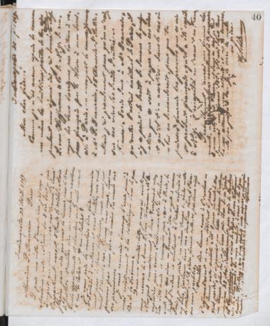 Copy of letter by Schliemann, Heinrich to Beaurain, Polynice, 1869