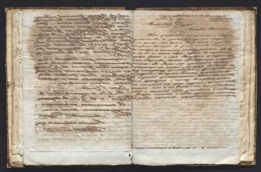 Copy of letter by Schliemann, Heinrich to Malyutin, Mikhail Semyonovich, 1850