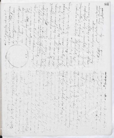 Copy of letter by Schliemann, Heinrich to Δεληγεώργης, Λ. 1875