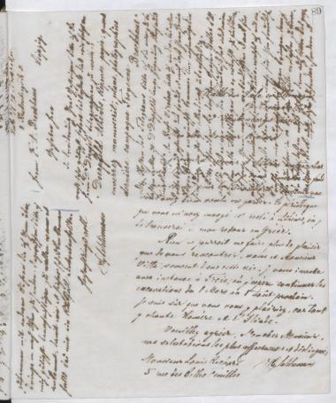 Copy of letter by Schliemann, Heinrich to Brockhaus, Friedrich Arnold, 1890