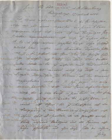 Letter sent by Cohn, Marcus & Son to Schliemann, Heinrich, 1855