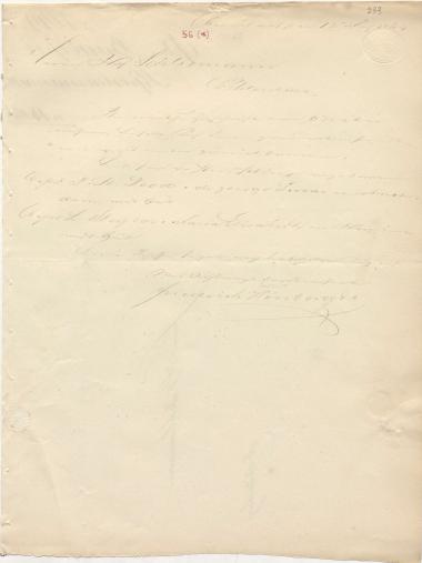Letter sent by Winberg, Friedrich & Co. to Schliemann, Heinrich, 1849