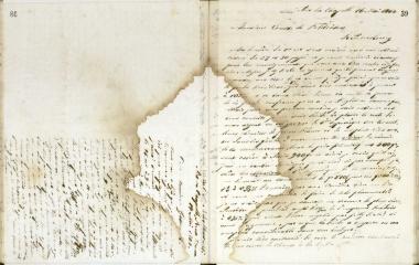 Copy of letter by Schliemann, Heinrich to Fehleisen, Konstantin Karlovich, 1864