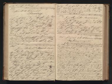 Copy of letter by Schliemann, Heinrich to Goll & Co. 1854